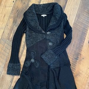 Women's Black Cardigan